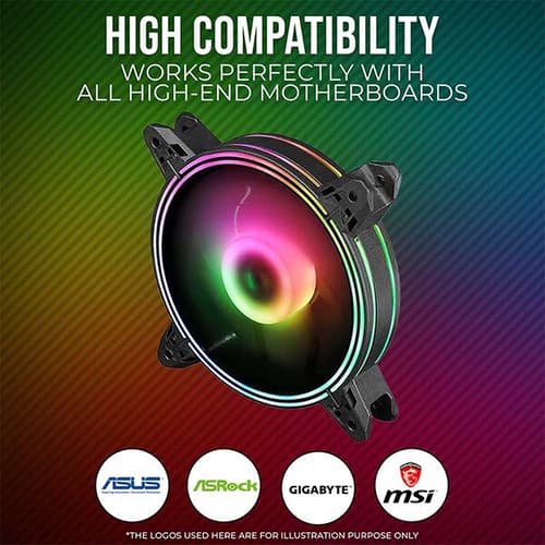 Coconut F2 ARGB Cabinet Fan (Triple Pack)
